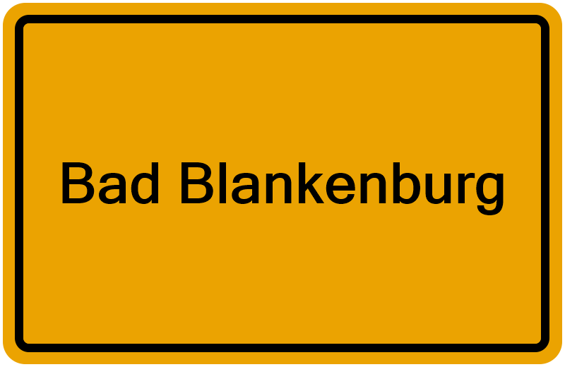 Handelsregister Bad Blankenburg